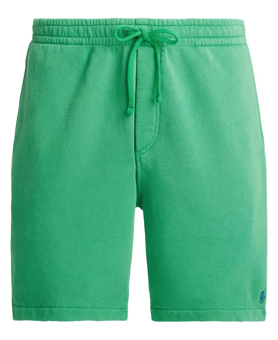 Мужские шорты с вышитым пони и завязками Polo Ralph Lauren, Summer Emerald — фото 4