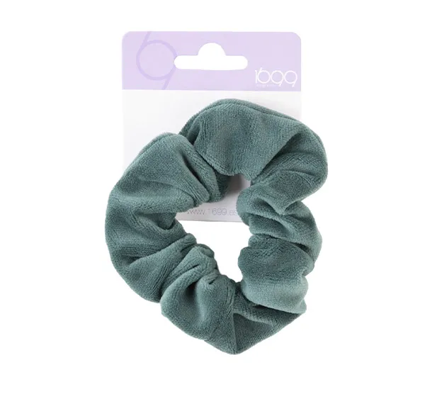 

Резинка для волос Scrunchie Lazo 3Cm 1699, цвет verde oscuro