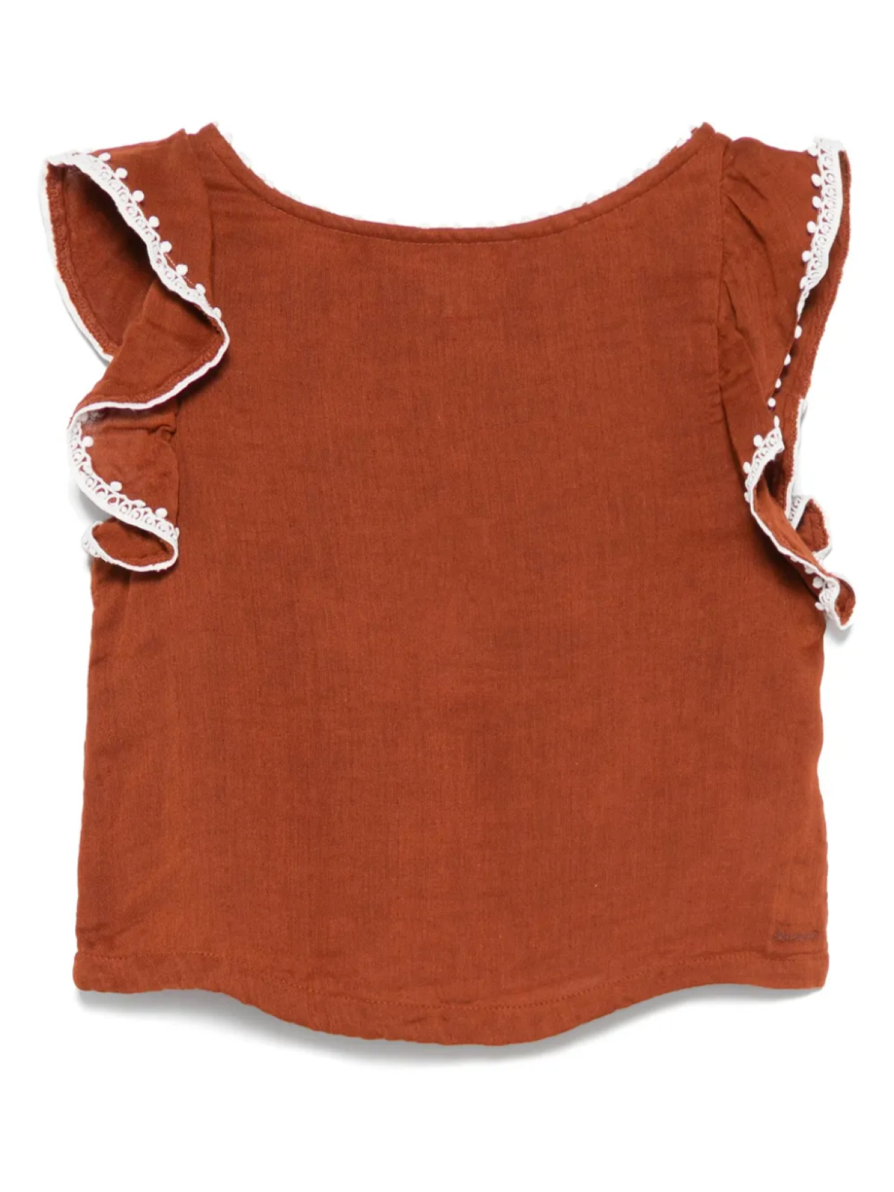 

Хлопковый топ Bonton, коричневый