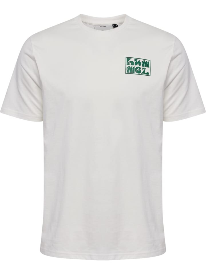 

Футболка Hummel T-Shirt S/S Hmlregular Erwachsene, цвет WHITE/EDEN