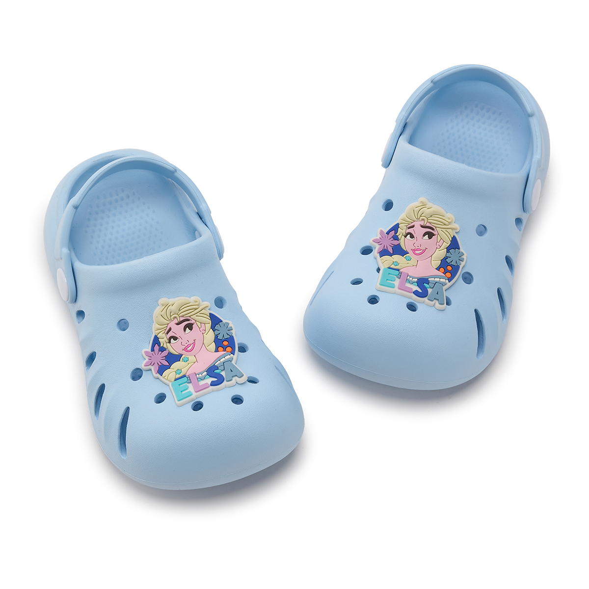 Детские сандалии серии Frozen Series с амортизацией, износостойкими и нескользящими подошвами. Disney, синий — фото 4