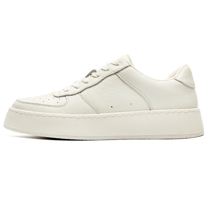 

XIAOTOULANG Дышащие мужские скейтерские кеды низкие бежевые, цвет Beige