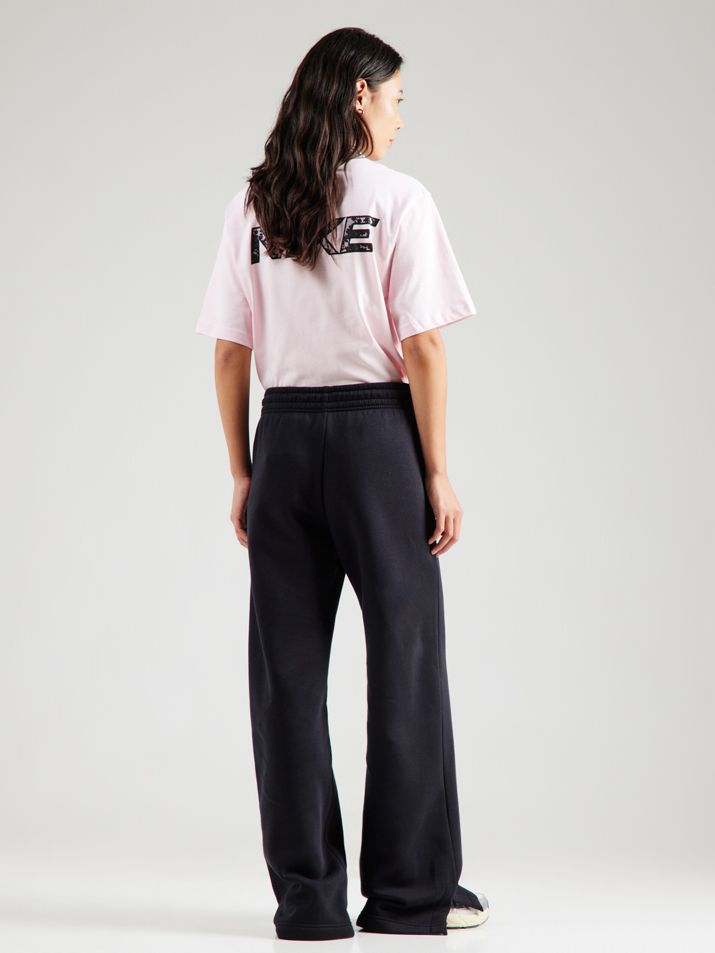 Nike Sportswear Широкие брюки 'Phnx Flc' в черном цвете — фото 4