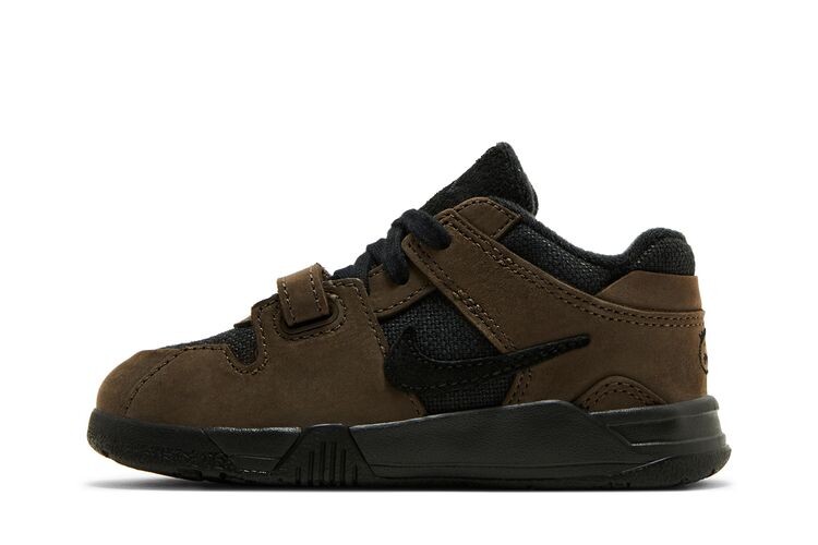 Кроссовки Air Jordan Travis Scott x Jordan Jumpman Jack TR TD Dark Mocha, коричневый — фото 3