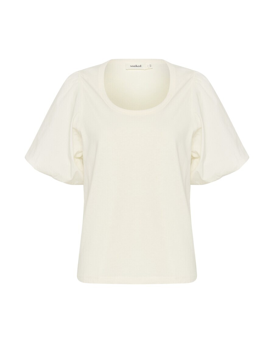 

Блузка с коротким рукавом SOAKED IN LUXURY Blouse Filippa, натуральный белый