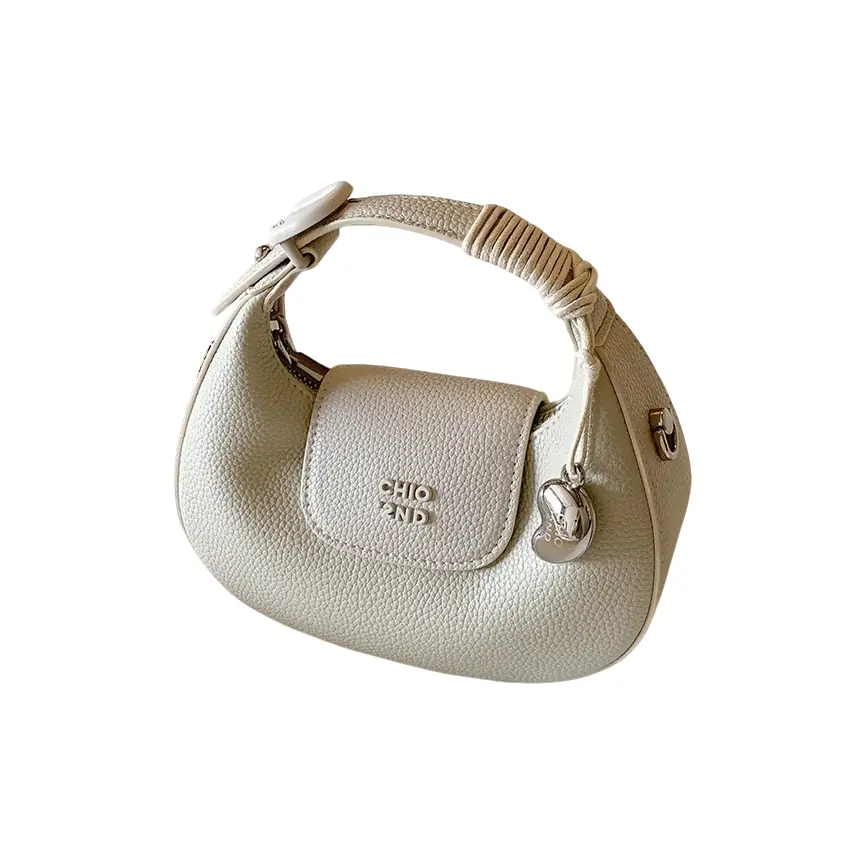 

PAYOT Синтетическая кожаная наплечная сумка через плечо женская красная бежевая светло-желтая черная, Ecru