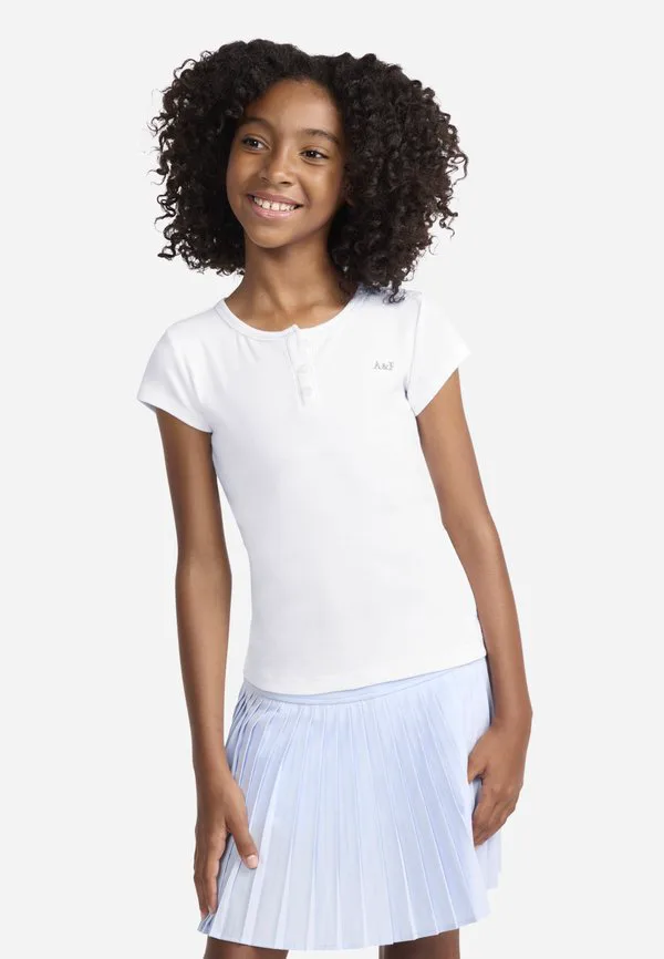 Базовая футболка Abercrombie & Fitch, Bright White