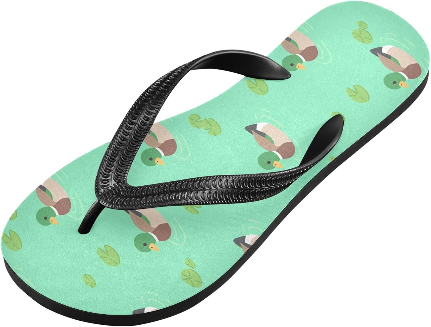 

Женские пляжные шлепанцы UMIRIKO на лето, повседневные, с милой резиновой уточкой, зеленые, быстро сохнущие, тапочки для мужчин A2301307