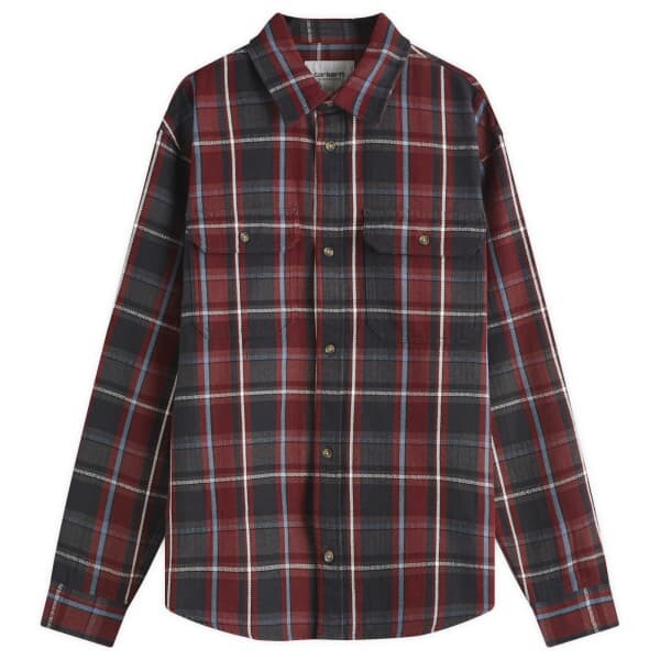 

Верхняя рубашка Хобарта Carhartt Wip, черный