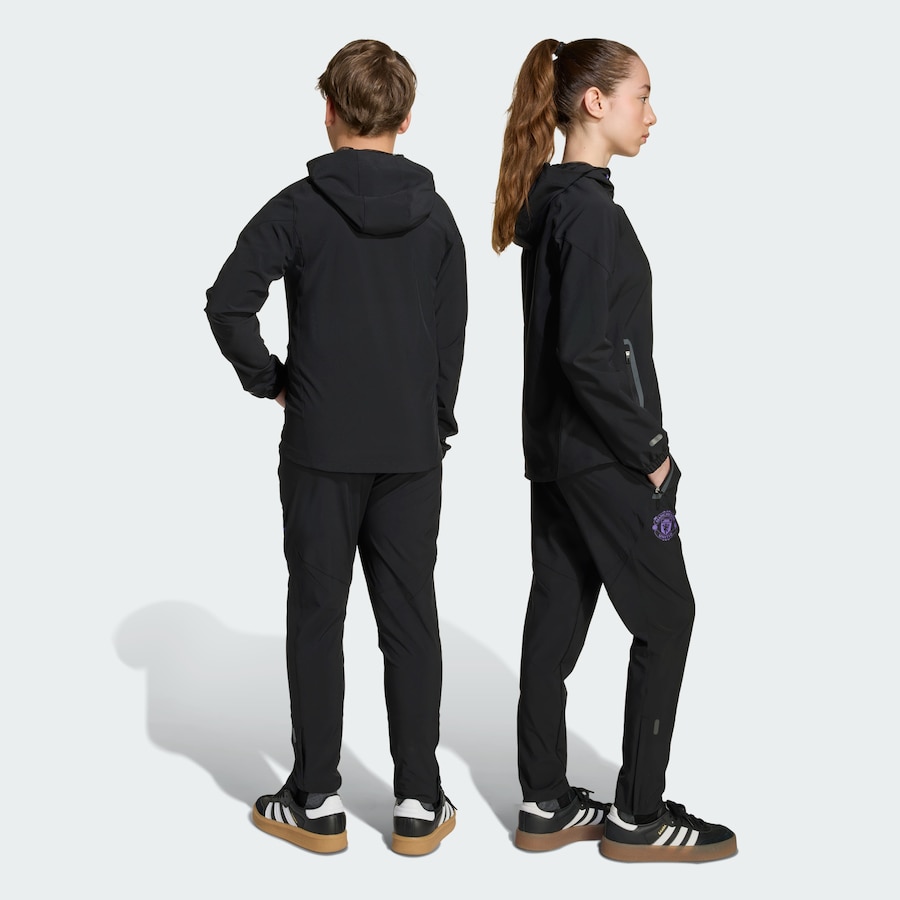 Обычные спортивные штаны ADIDAS PERFORMANCE Manchester United Tiro 25 Competition, черный — фото 4