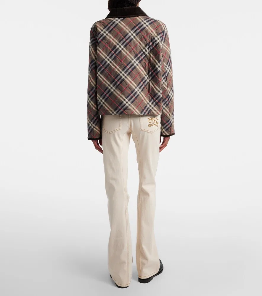 Джинсы Burberry, женские, керамический белый — фото 3