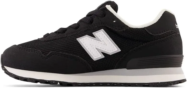 Кроссовки New Balance Kids 515 V1 на шнуровке, черно-белый — фото 3