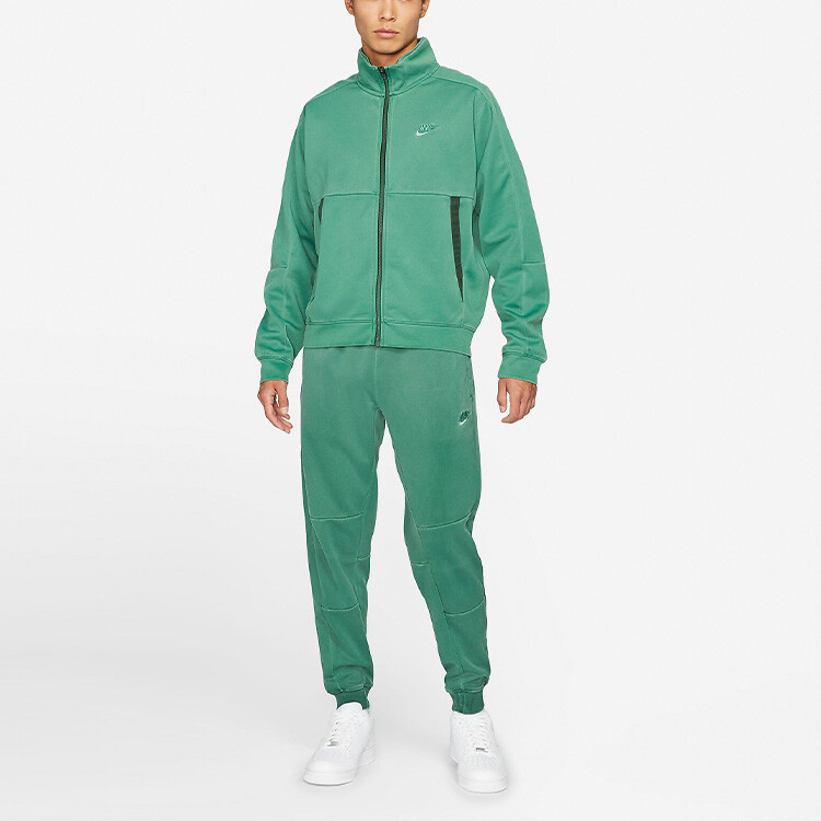 Трикотажные спортивные штаны мужские Galaxy Green Nike, зеленый — фото 3