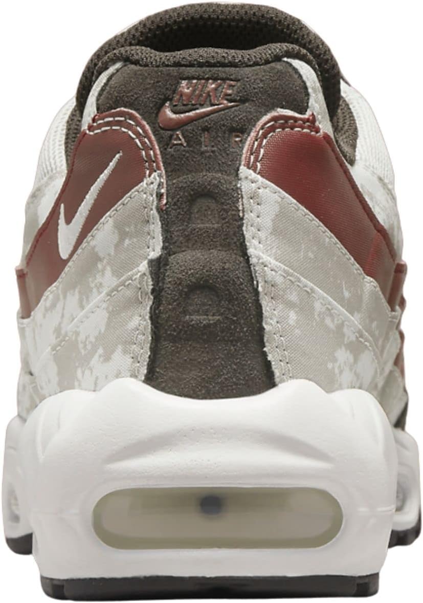 Мужские кроссовки Nike Air Max 95, Light Bone Summit White Khaki Dune Red — фото 4