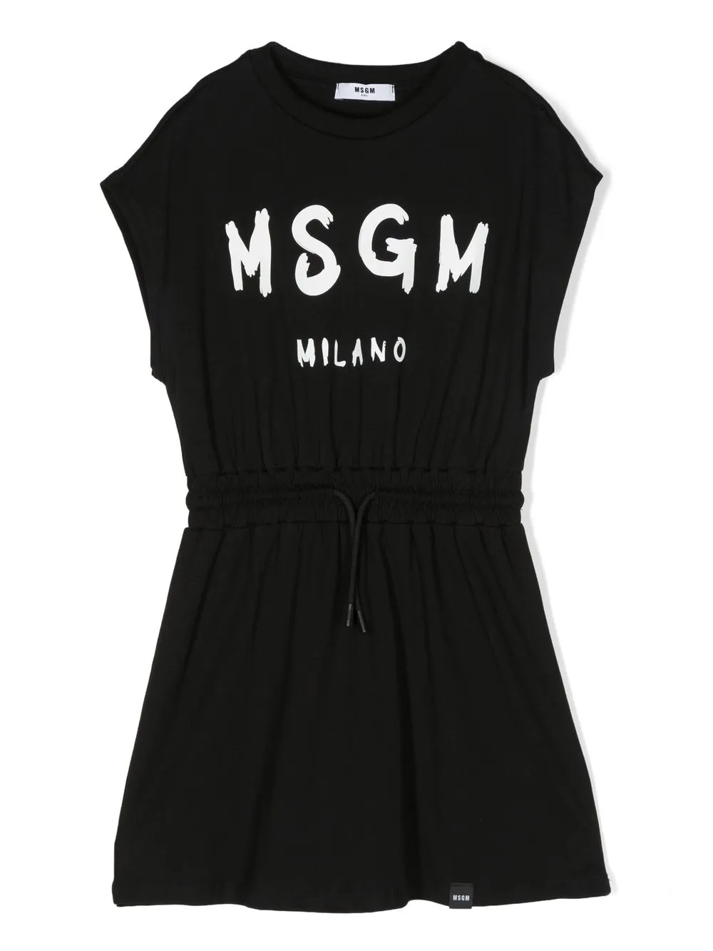 

Платье без рукавов с логотипом MSGM Kids, черный
