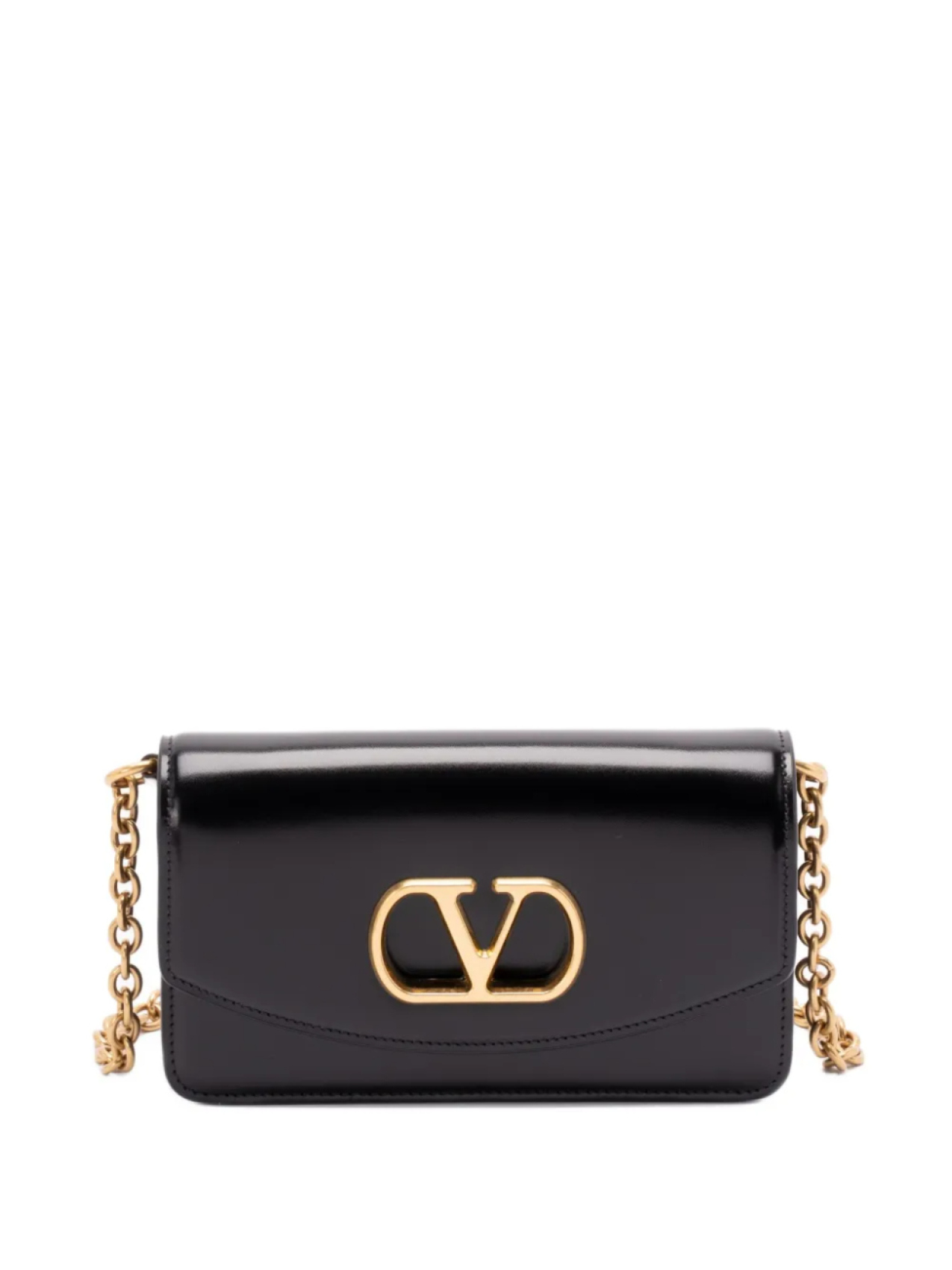 

Valentino Garavani маленький клатч Vain, черный