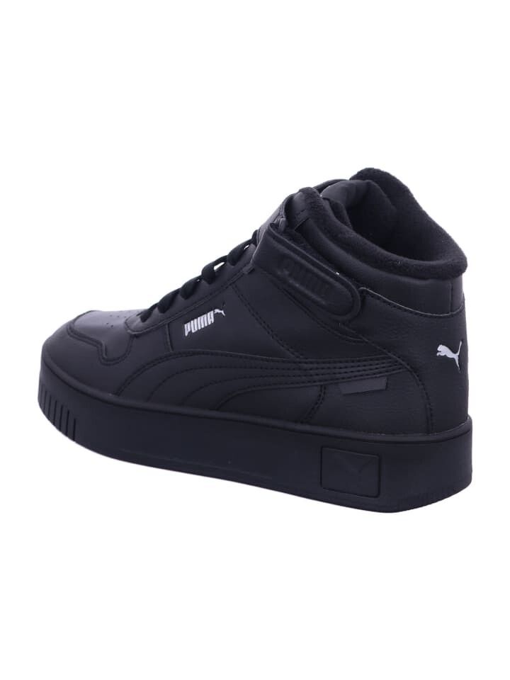 Элегантные туфли на шнуровке Puma Damen Carina Street Mid WTR, черный — фото 3