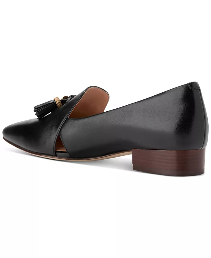 Женские туфли Vanya на блочном каблуке с кисточками Cole Haan, черный — фото 3
