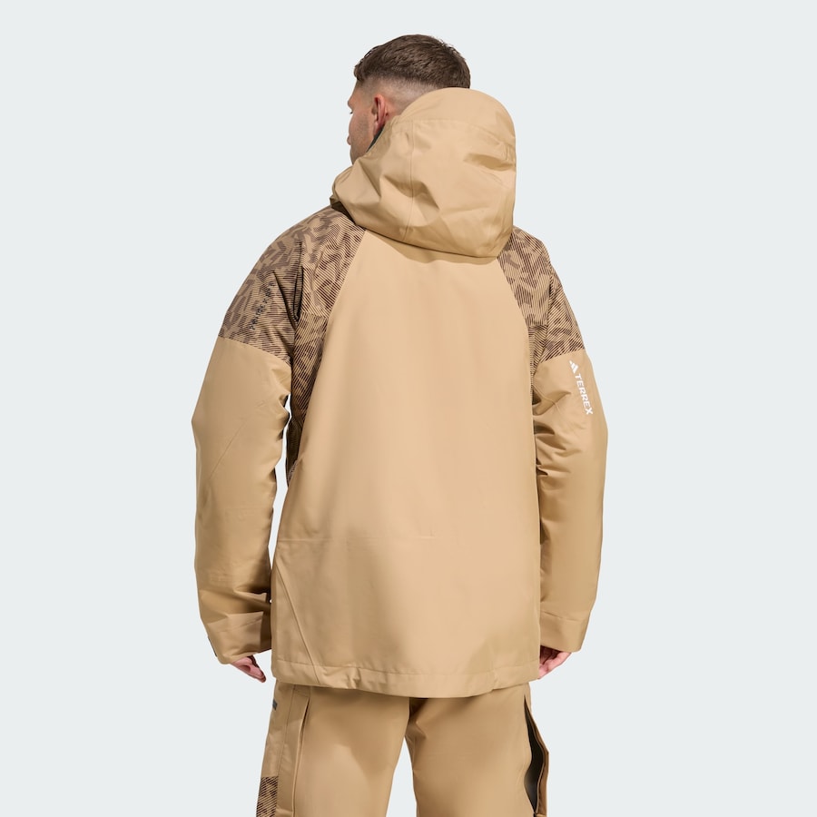 Куртка для активного отдыха ADIDAS TERREX Xperior, шоколадный/капучино/мокко — фото 2
