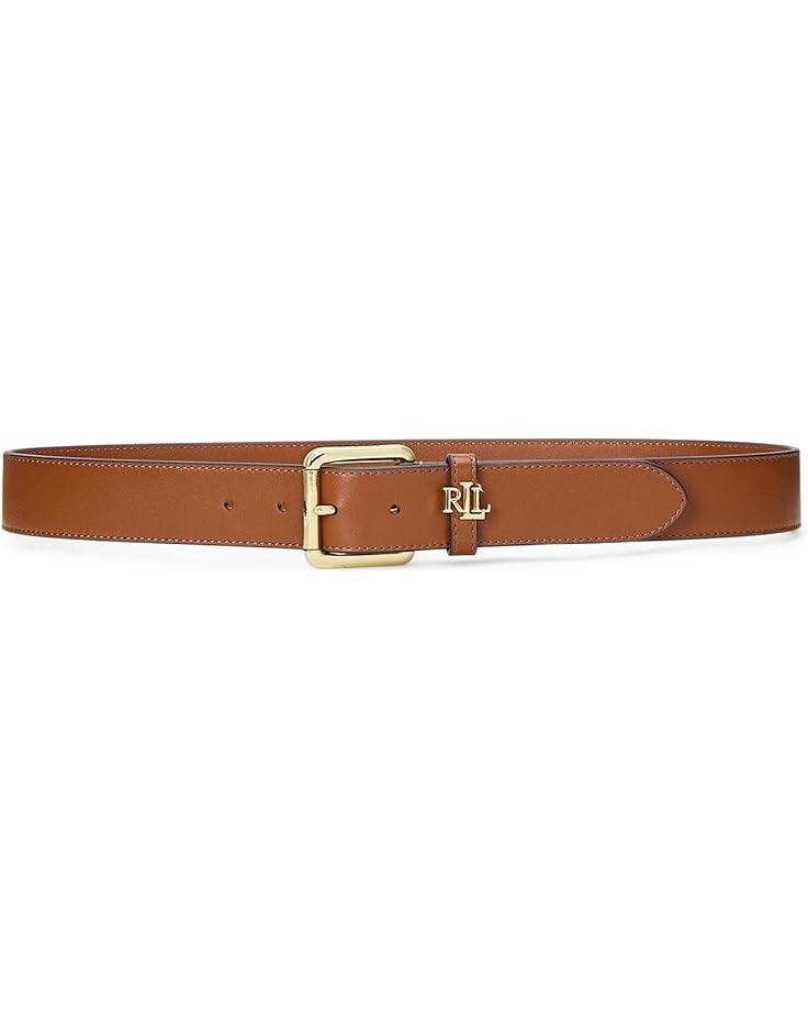 

Ремень Lauren Ralph Lauren Logo Keeper Belt, цвет Lauren Tan