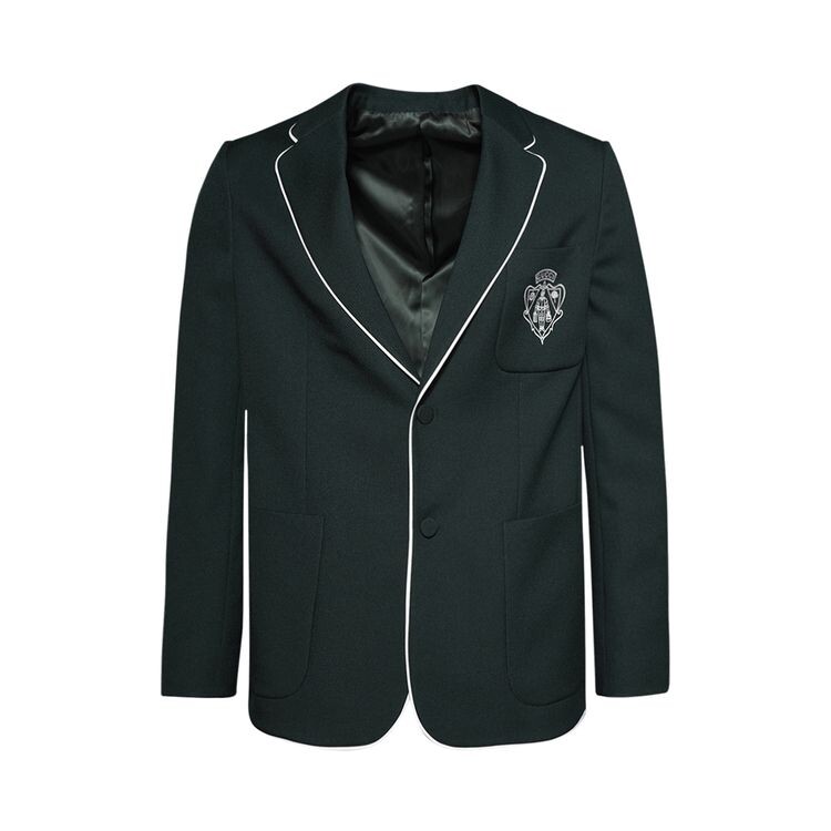

Куртка Gucci FO Marcello Jacket Deep Bottle Green, зеленый