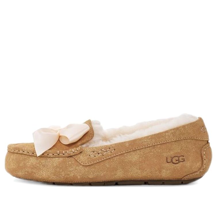 

(WMNS) UGG Ansley Bow Glimmer 'Chestnut'