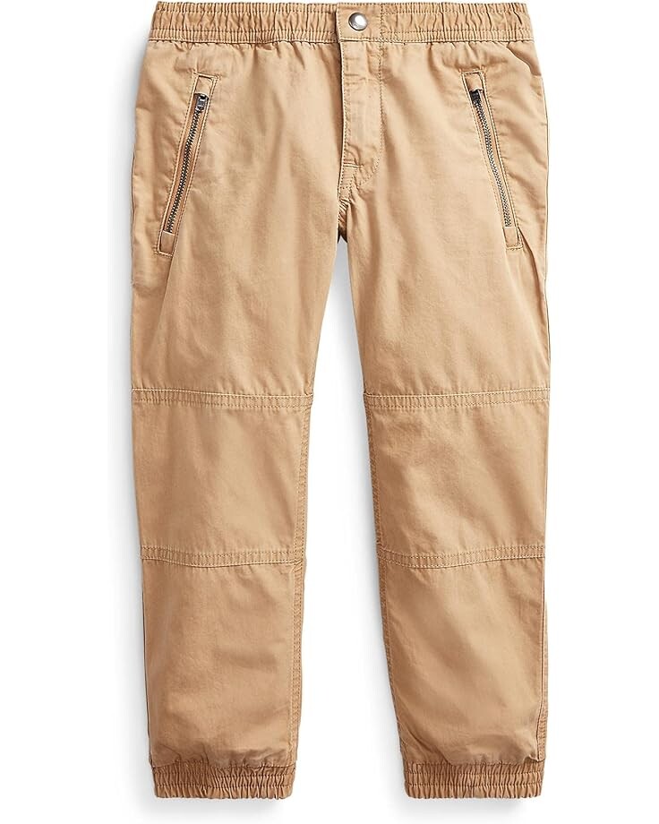 

Брюки Polo Ralph Lauren Kids Cotton Poplin Jogger Pants, кэмел