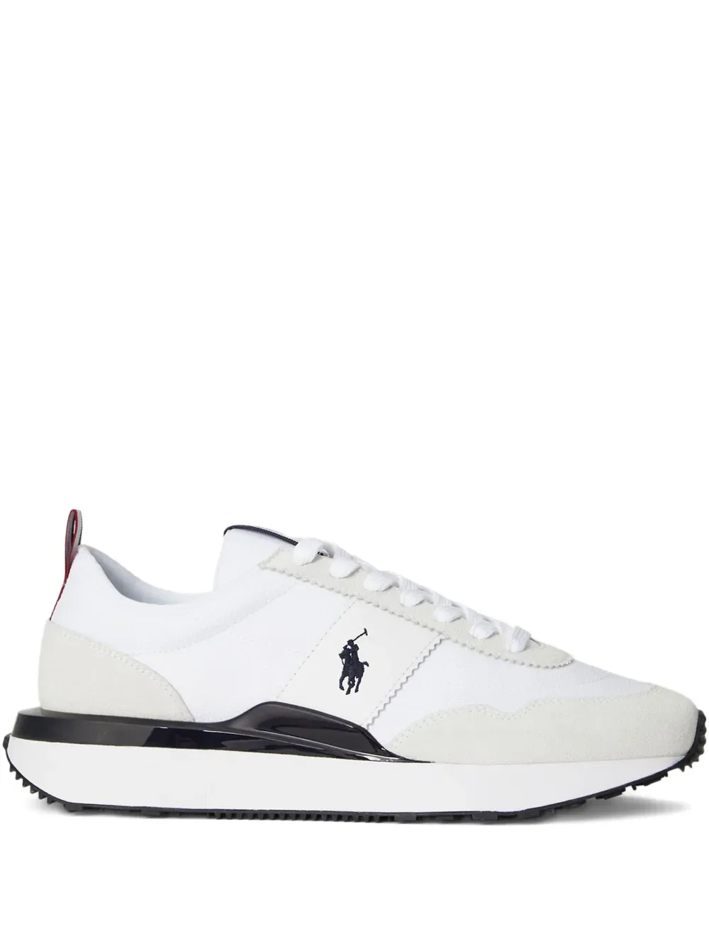 Кроссовки Train 89 Oxford из замши Polo Ralph Lauren, белый