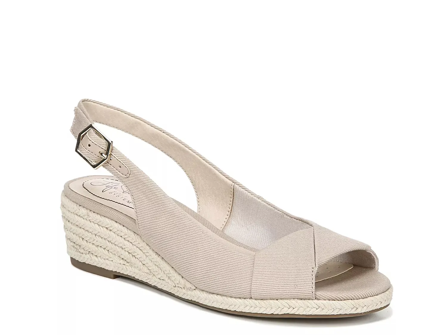 Эспадрильи на танкетке Lifestride, Beige