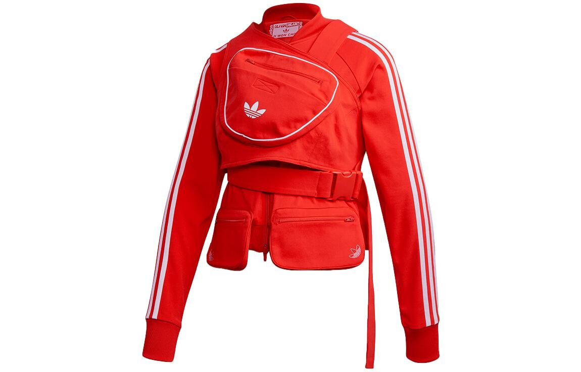 

Куртка Trefoil X Jwc Co-branded Edition женская красная Adidas Originals