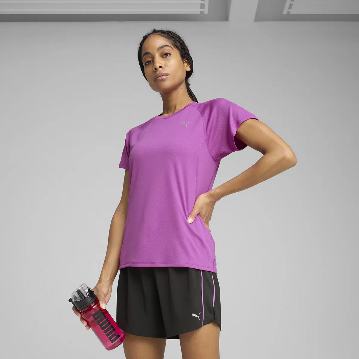 

Женская футболка W RUN VELOCITY TEE (POLY) Puma, пурпурный