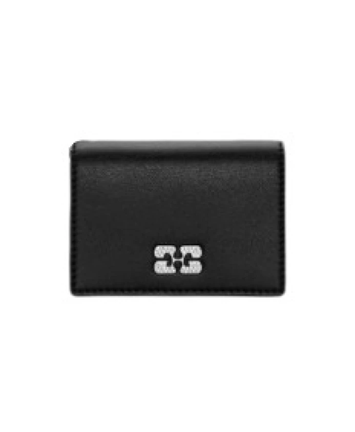 

Стильный кошелек для повседневного использования Ganni, черный