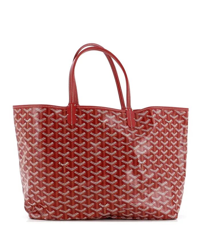 

Сумка-тоут PM Saint Louis из покрытого холста Pre-Owned Goyard, красный