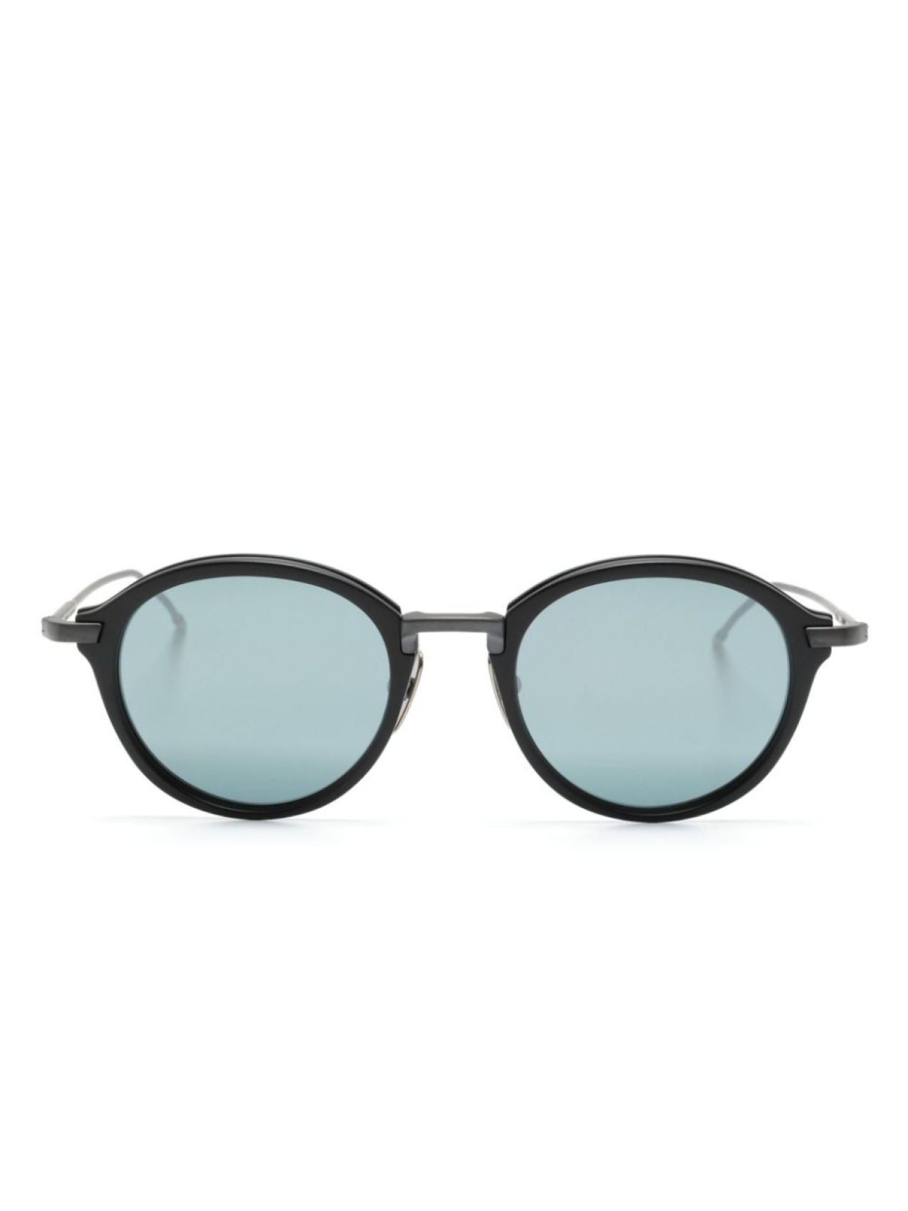 

Солнцезащитные очки в круглой оправе Thom Browne Eyewear, черный