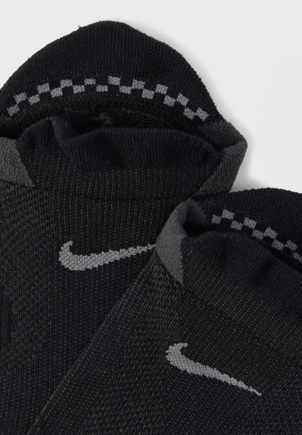 Спортивные носки унисекс для бега Nike Performance, Black/Smoke Grey/Pure Platinum-Coloured — фото 2