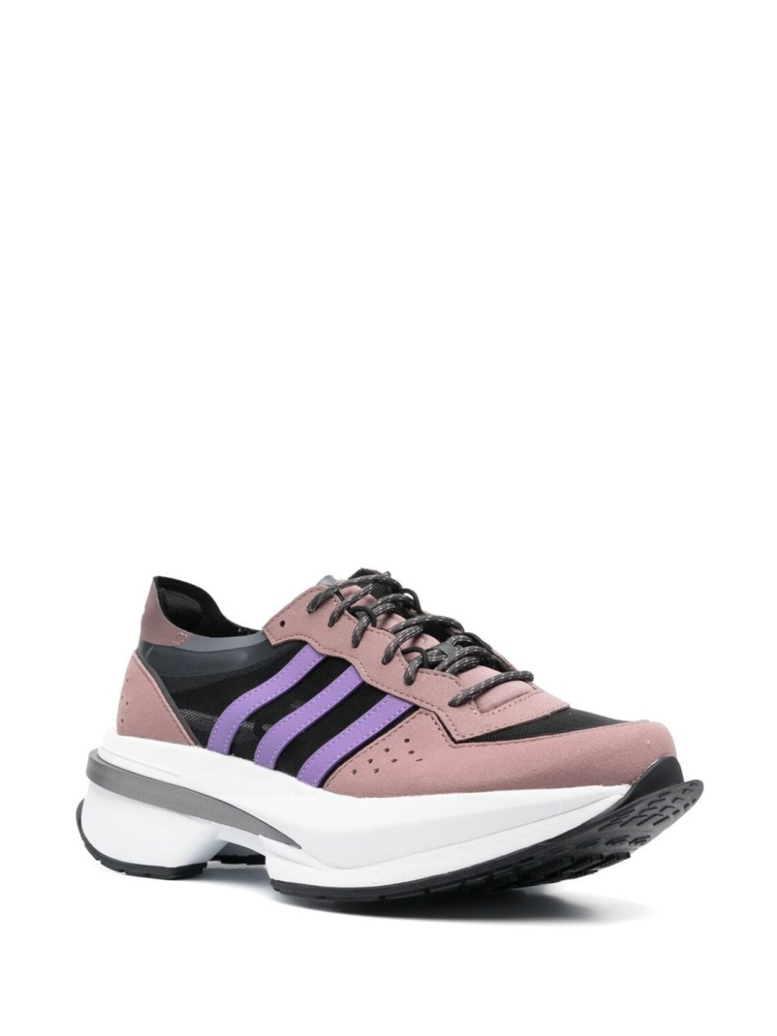 Adidas кроссовки на массивной подошве, серый
