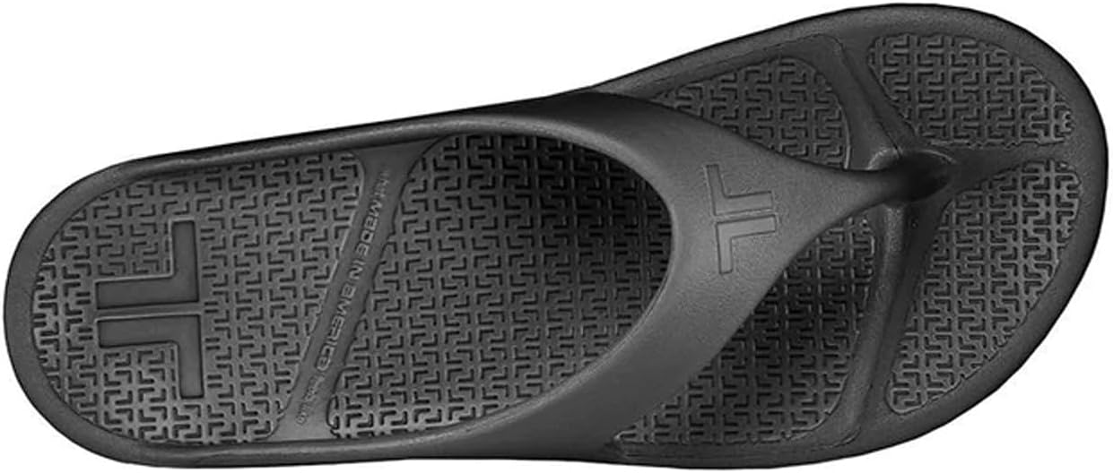 Сандалии Telic Energy Flip Flop - комфортная обувь для мужчин и женщин, черный — фото 4