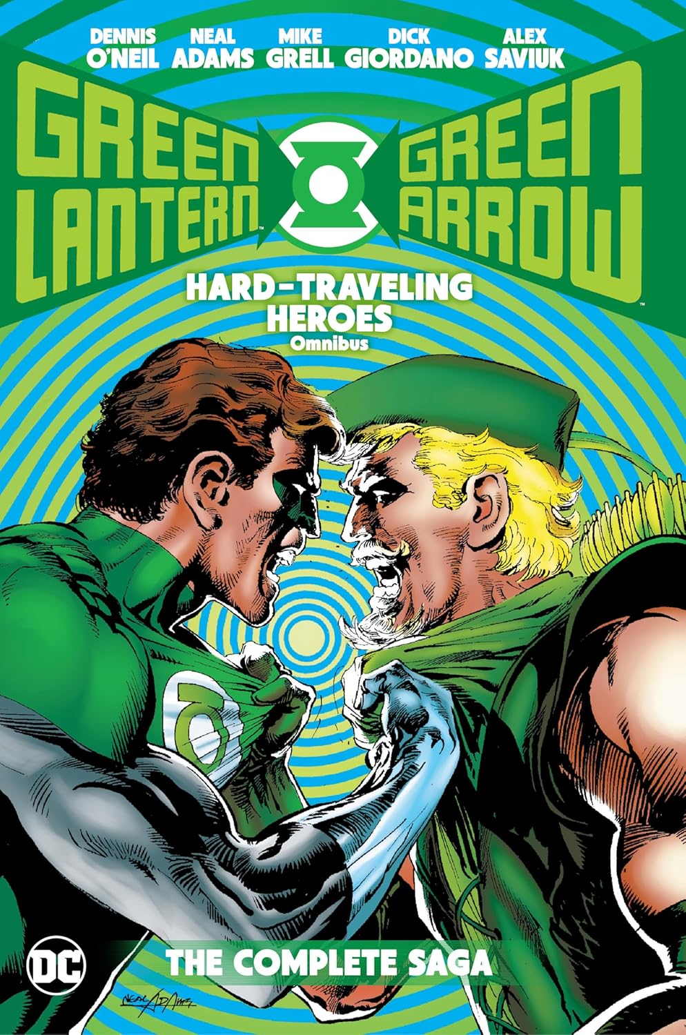 

Green Lantern Green Arrow, Hard-Traveling Heroes, Omnibus, The Complete Saga (DC Comics)