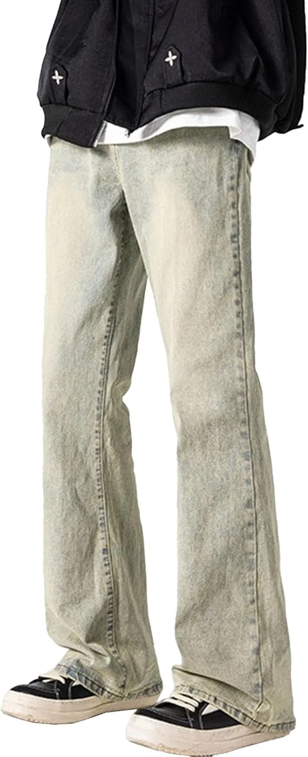 Джинсы straight, Vintage, Yellow
