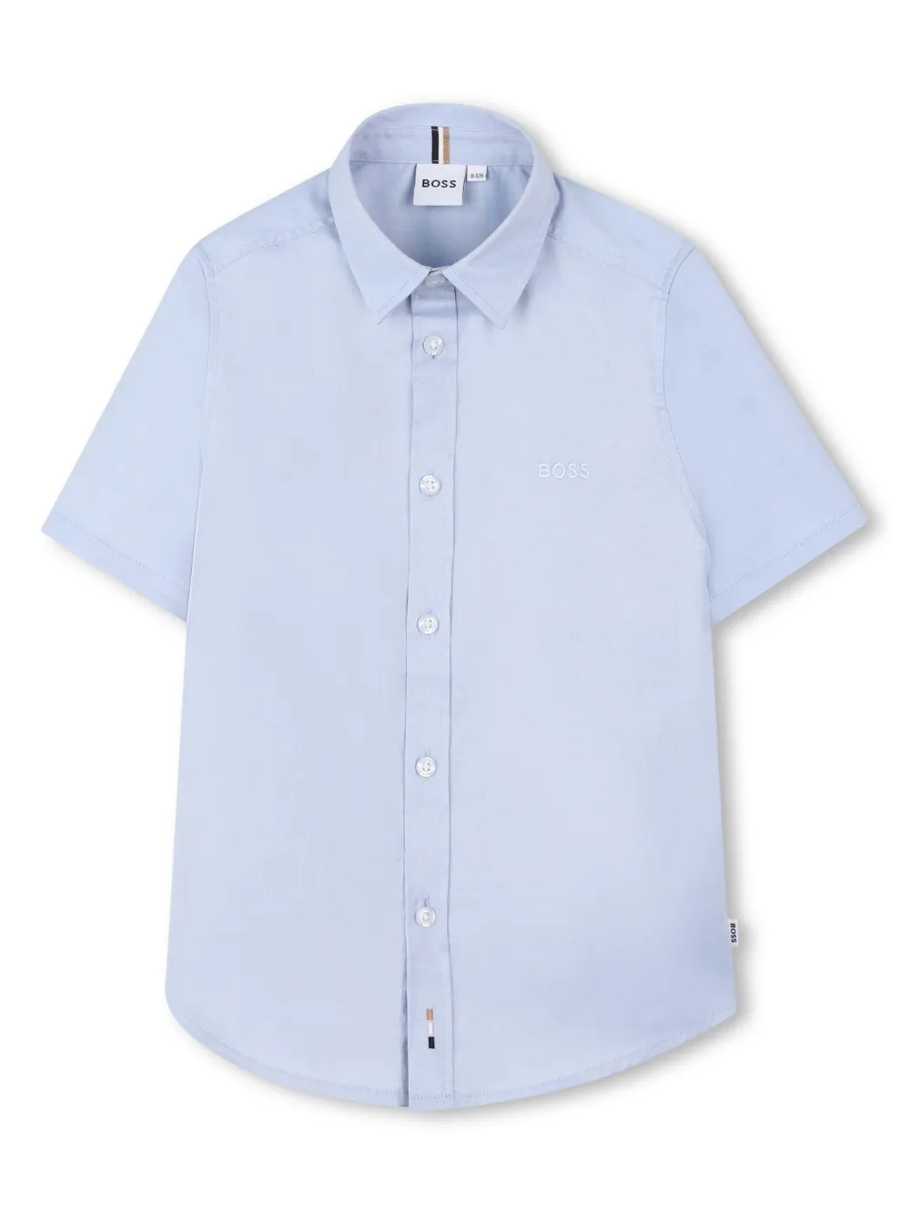 

Рубашка на пуговицах BOSS Kidswear, синий