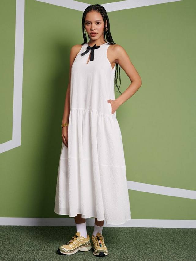 

Платье миди Nicola Oversized GHOSPELL, White