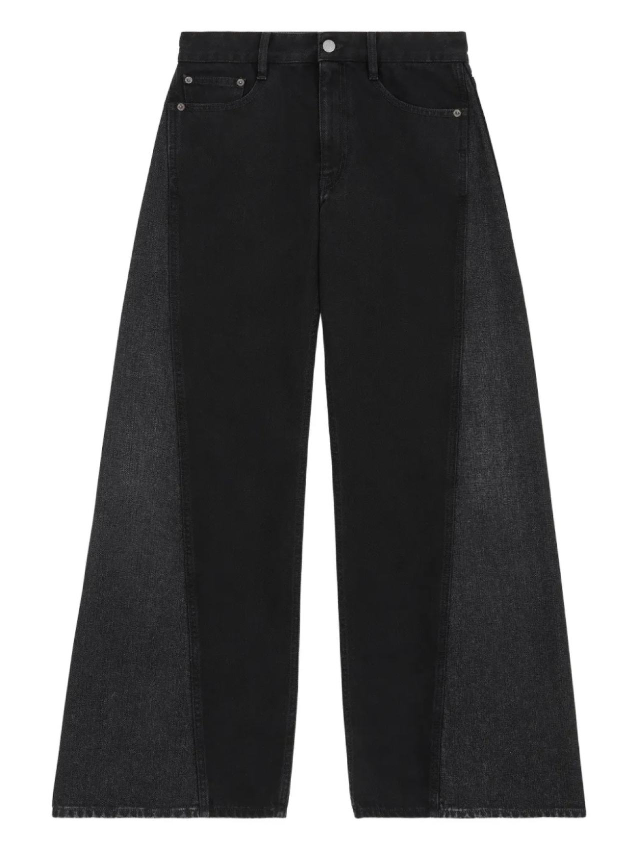 

MM6 Maison Margiela джинсы со вставками, черный