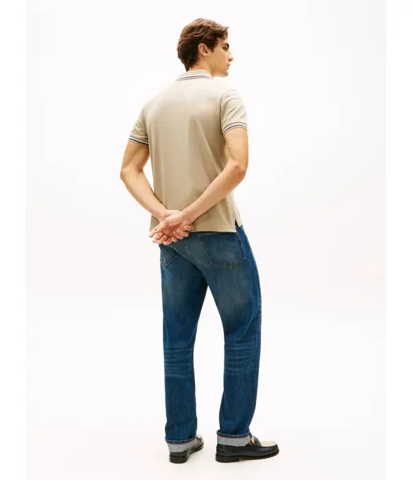 Полюс slim fit Tommy Hilfiger, бежевый — фото 3