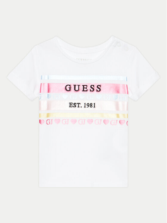 

Футболка стандартного кроя Guess, белый