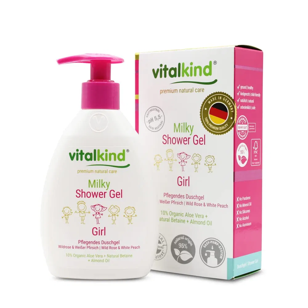 Детский гель для душа Vitalkind Girl Vitalkind
