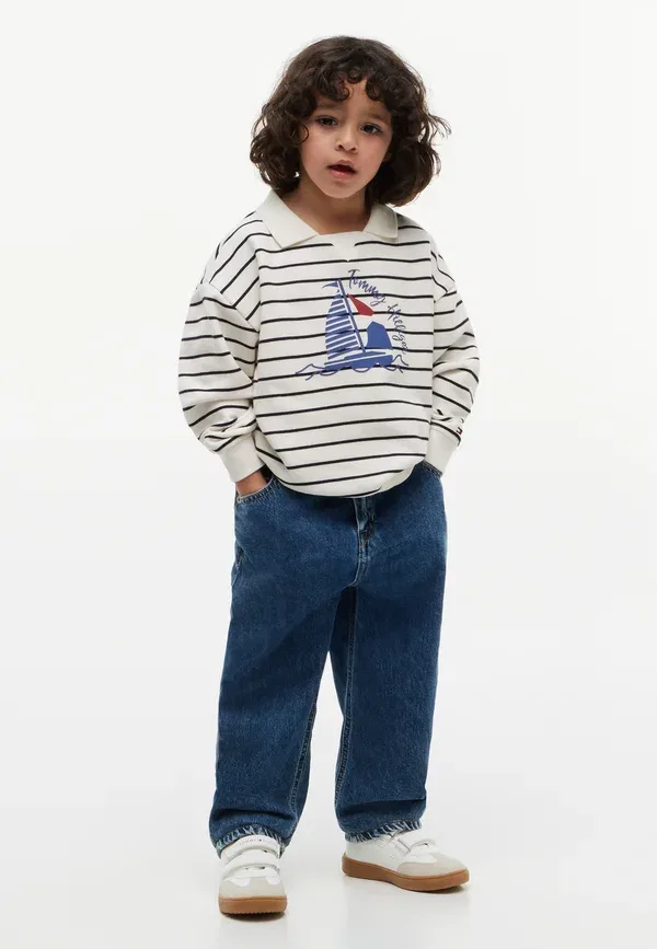 Толстовка с принтом Tommy Hilfiger, темно-синий/белый — фото 2