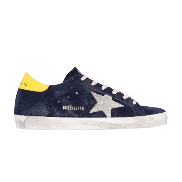 Кроссовки Golden Goose Wmns Superstar Blue Suede, синий