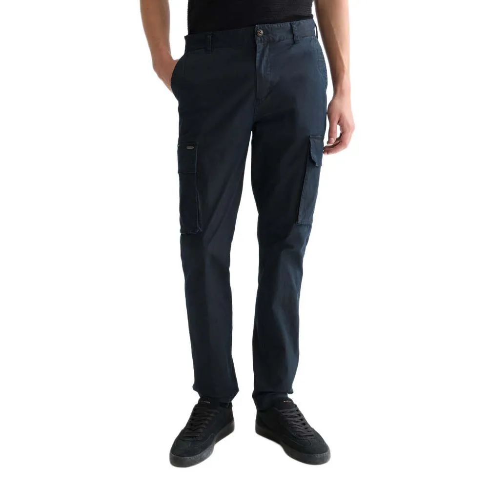 

Брюки-карго Stuart Regular Slim Fit цвета «Скотч и Сода» Scotch & soda, синий