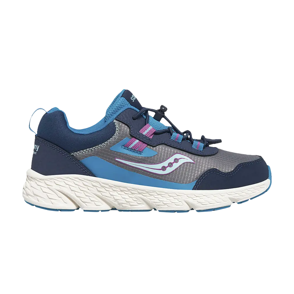 

Кроссовки Wind Shield 3.0 Big Kid Saucony, синий