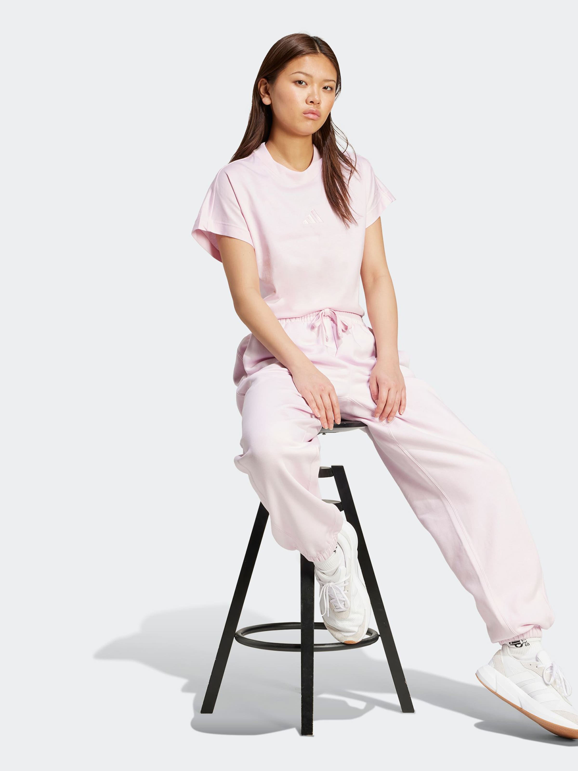 Adidas Sportswear Брюки зауженные 'ALL SZN' в цвете Rose — фото 2